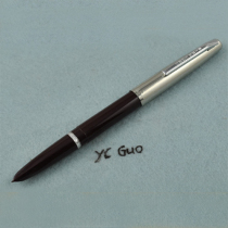 Yongsheng 730 steel cap plastic rod art art pen old inventory 90 s