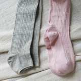 Базовые зимние штаны, сиреневые белые цветные шерстяные колготки, 2019, увеличенная толщина