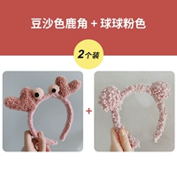 Рога пассажиров бобов-+-шарик розовый