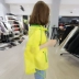 Áo phụ nữ của nhà ga châu Âu 2019 mới mùa hè hàng hóa châu Âu màu vàng Hàn Quốc quần áo chống nắng lỏng áo khoác mỏng - Áo khoác ngắn
