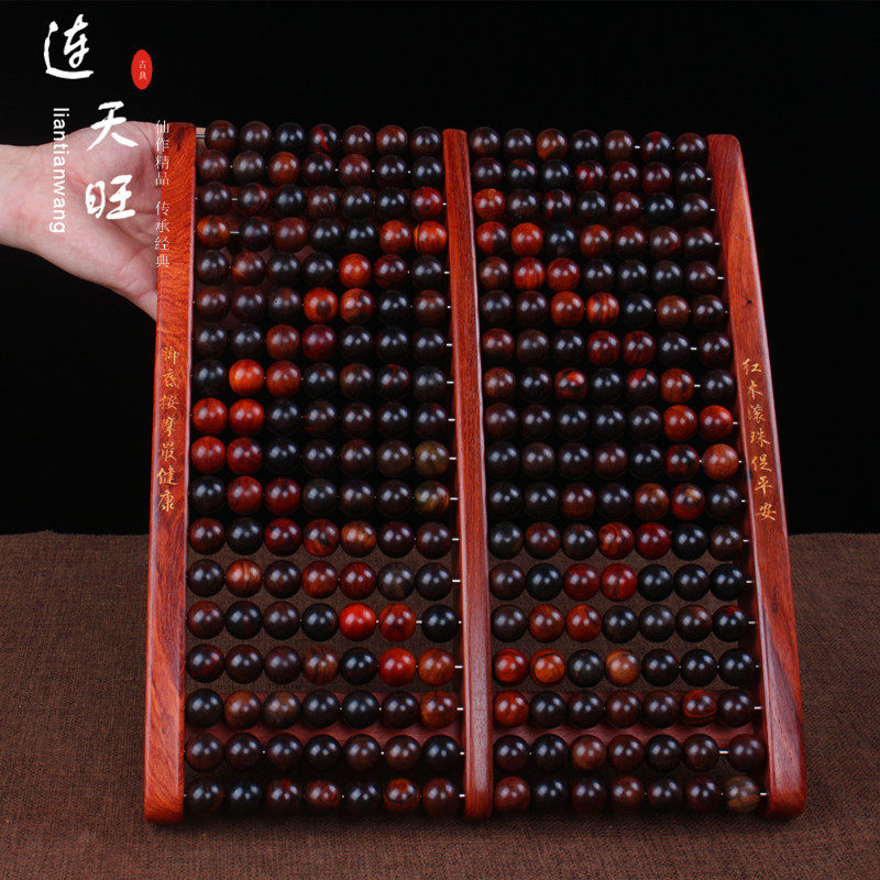 Lao Great Red Acid Branches Reflexology Acupoint Plantar plantar Domestic wood roller-type solid wood red wood massager material