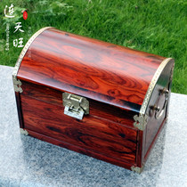 Laos big red sour branch jewelry box mahogany jewelry box red sandalwood plain jewelry box wedding gift