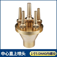 Центр идет прямо до 1 дюйма 5 внутренней нити