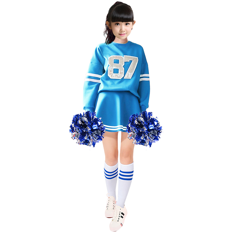 Lễ khai mạc Sinh viên Trò chơi Khiêu vũ Trang phục bóng đá trẻ em trang phục Cheerleader Cheers Hiệu suất ăn mặc mới