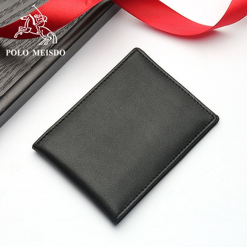 Ультратонкий чехол для водительских прав, картхолдер, из натуральной кожи