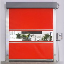 pvc electric fast door dust-free workshop industrial insulation roll gate radar automatic lifting soft curtain door manufacturer