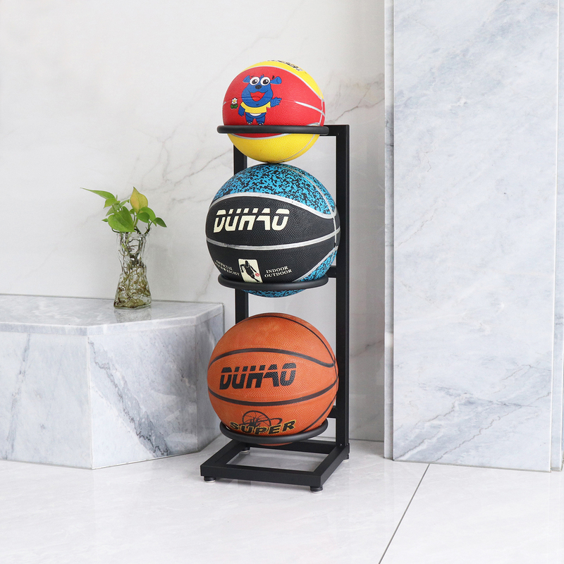 Children's Basketball and Soccer Storage Rack, Home Ball Rack, Ball Holder, Ball Storage Rack, Ball Organizer Children's Basketball and Soccer Storage Rack, Home Ball Rack, Ball Holder, Ball Storage Rack, Ball Organizer
