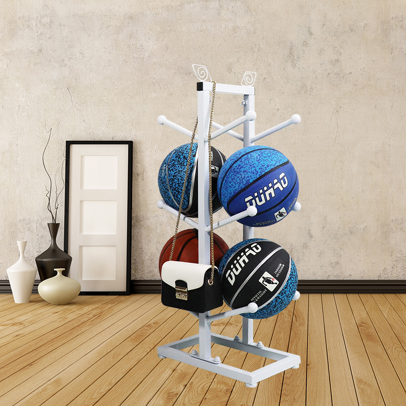 [USD 39.29] Basketball Soccer Storage Layer Racks Home Ball Racks Ball