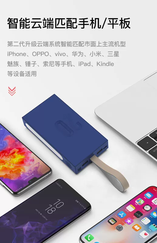 Yu Bo 20000 mAh sạc kho báu 20.000 Luo vivoppo Apple xách tay flash nhanh sạc nhanh mang theo bữa ăn chuyển phát nhanh ánh sáng ngựa điện thoại di động chính thức cửa hàng chính thức ủy quyền chính thức - Ngân hàng điện thoại di động