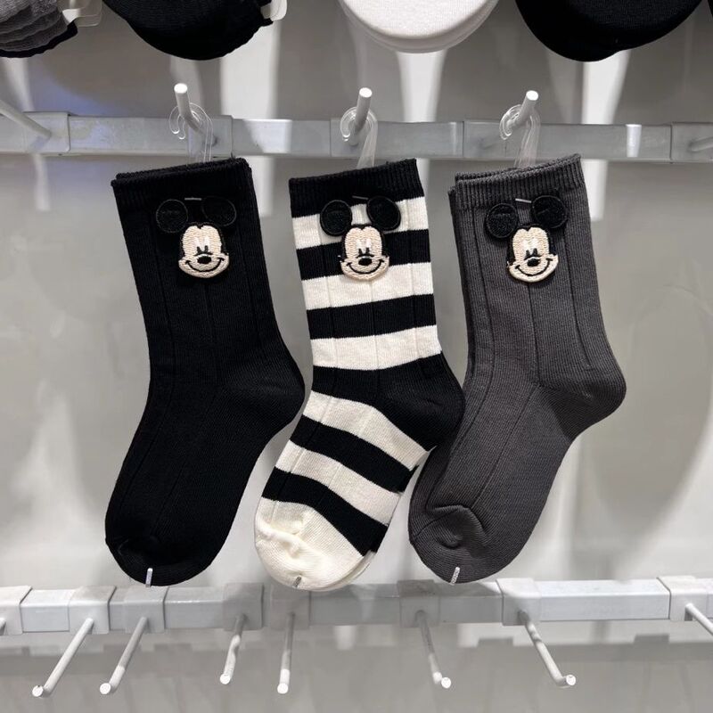 Boys' Socks for Autumn and Winter, Cute Mickey Mid-Calf Socks, Pure Cotton, Boys' Sports Socks, New Spring and Autumn Style, Class A, for Little Boys Boys' Socks for Autumn and Winter, Cute Mickey Mid-Calf Socks, Pure Cotton, Boys' Sports Socks, New Spring and Autumn Style, Class A, for Little Boys