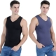 Áo vest nam liền thân ấm áp cộng với nhung dày bó sát mùa thu đông và thể thao mùa đông không tay bó sát nóng bỏng phần mỏng