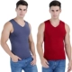 Áo vest nam liền thân ấm áp cộng với nhung dày bó sát mùa thu đông và thể thao mùa đông không tay bó sát nóng bỏng phần mỏng
