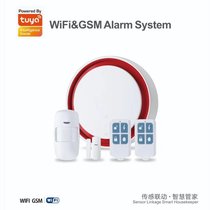 Graffiti Intelligent APP alarm wireless WIFI alarm host door and window shop villas GSM double net burglar alarm