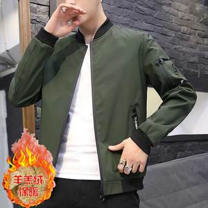 【ins】港风连帽加绒夹克工装外套潮