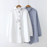 Осенняя длинная рубашка для школьников, для средней школы, 15 лет, подходит для подростков