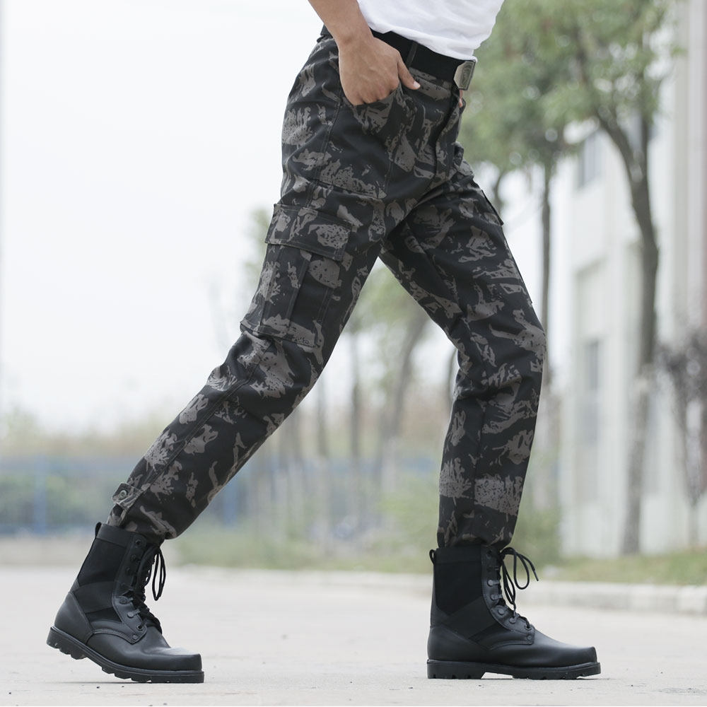 Shield Lang black eagle camouflage pants Men's pants Tactical pants