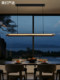 Beautiful Lights Carefully Selected: Italian-Style Light Luxury Restaurant Chandelier, High-End Designer 2026 New Model Dining Table Linear Light