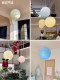 Italian Murano Glass Chandelier Candy Bubble Lamp Vintage Bauhaus Restaurant Hotel Atmosphere Light