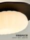 Italian Minimalist Children's Room Full-Spectrum Eye Protection Lamp Nordic 2025 New Model Boy's Room Pumpkin Bedroom Ceiling Lamp
