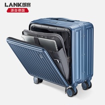 Longer Front Opening Boarding Luggage Men's 18 Small Side Open Cover Trolley Case Multi-function Travel Case 20 Women