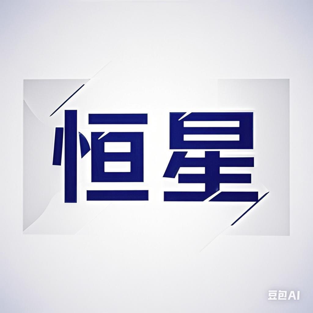 恒星塑胶制品厂的LOGO