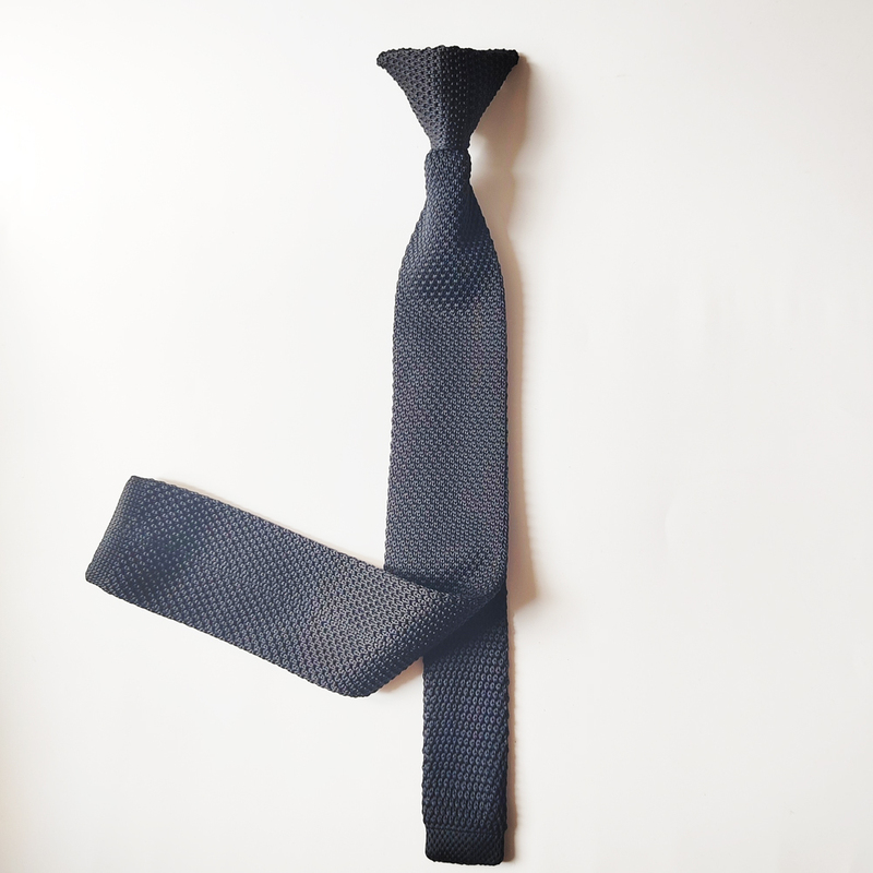 Hong Kong Style Quick-Release Tie, No Need to Tie, Simple Shirt Buckle, Black Tie