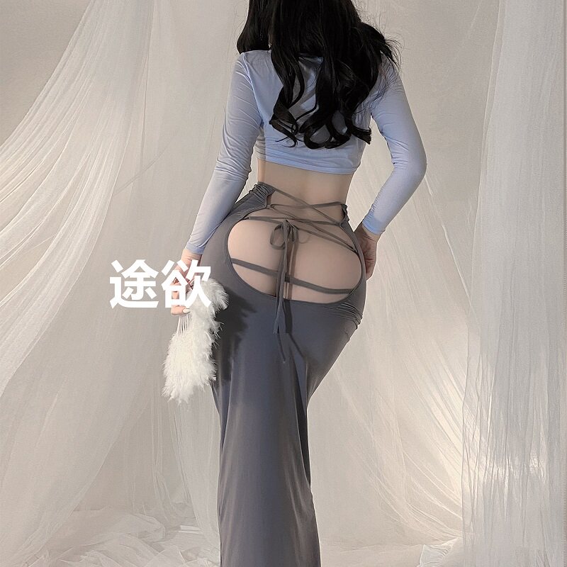 Erotic lingerie pure desire sexy small chest temptation flirting hot bed passion midnight charm pajamas women's two-piece