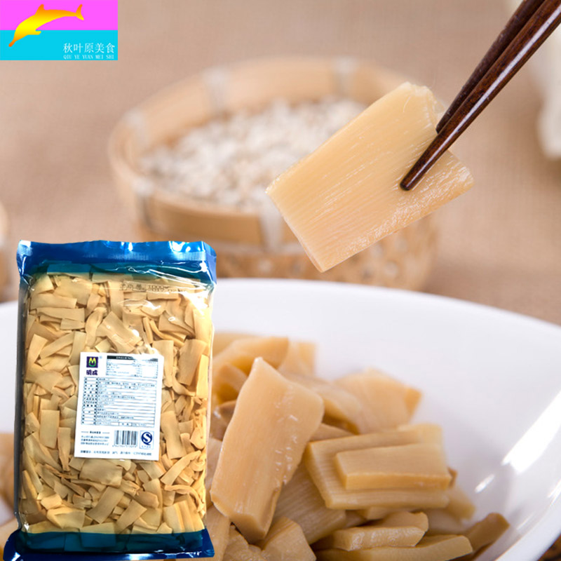 Ramen Companion Flavored Bamboo Shoots 1kg bag ready-to-eat Flavored Horse Bamboo Ramen Bamboo Shoots Udon Noodles