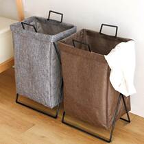 The artifact of putting clothes on the bedside bedroom puts clothes basket basket storage basket dirty clothes basket simple folding for sleeping at night