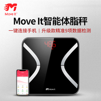 move it smart body fat called household female body scale weight fat weight loss precision scale small electronic scale