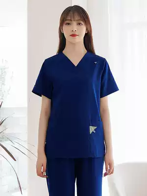 Hand washing clothes Short-sleeved female doctor clothes Operating room operating clothes Brush hand clothes Isolation clothes Dental oral overalls suit