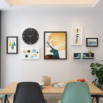 Nordic living room dining room wall decorations Wall pendant ins room layout wall decoration wall decoration Net Red Wall