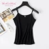 MORGOMON Camisole Áo vest nữ chống ánh sáng để làm cơ sở bên ngoài mặc áo sơ mi hoang dã TY1112 - Áo vest Áo vest