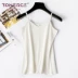 MORGOMON Camisole Áo vest nữ chống ánh sáng để làm cơ sở bên ngoài mặc áo sơ mi hoang dã TY1112 - Áo vest Áo vest