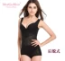 MORGOMON đốt mỡ bụng MORGOMON Quần lót điêu khắc body một mảnh sau sinh cởi áo corset định hình cơ thể không dấu vết TYW714 - Một mảnh