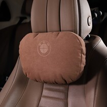 BMW fur new X1X3 headrest lumbar support 3 series 5 series neck pillow car interior supplies original neck pillow pillow modification