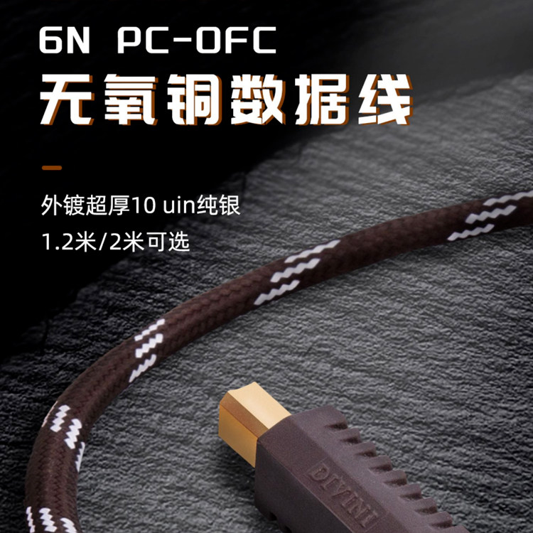 DIVINI Tianle UM3 data line AtoB port USB line professional HIFI fever USB data line import