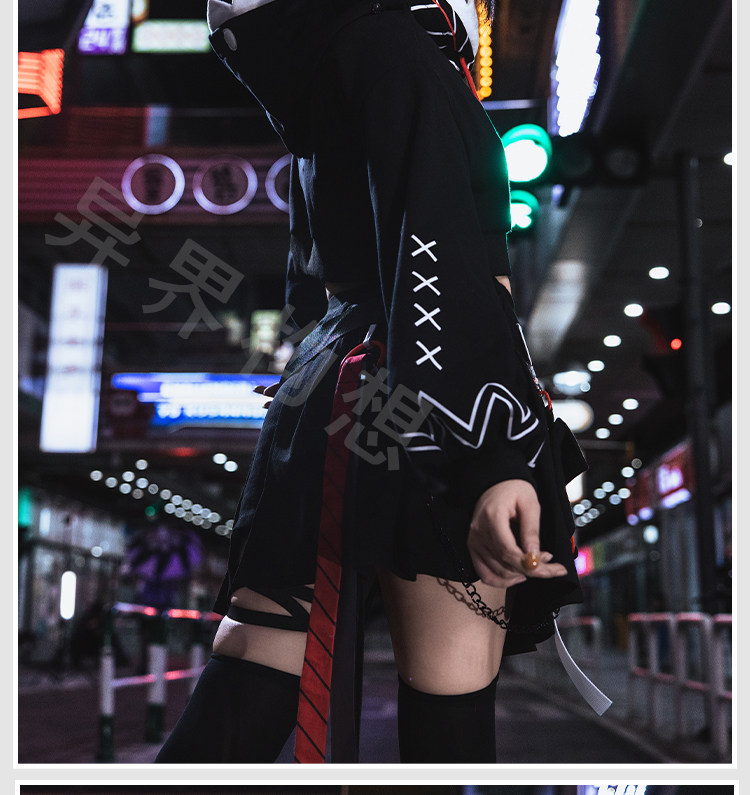 Zenless Zone Zero Ellen Techwear Cosplay Outfit