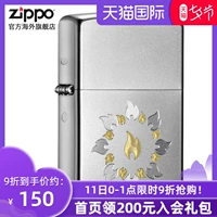 Официальный флагманский магазин Zippo Gold и Silver Flame Cup Cup Vurrents Lilu 21192 США