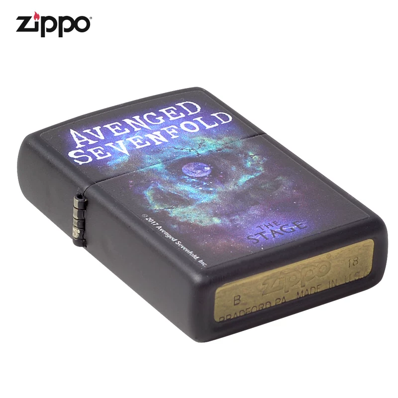 зажигалка Zippo мужская подлинная Avenged-sevenfold группа 29706