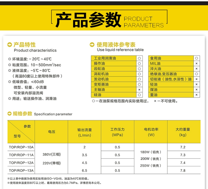 Thủy Lực Bánh Răng Bơm Dầu Điện Cycloid Bơm Bôi Trơn Động Cơ Bơm TOP11A12A13A Cao Cấp Máy Tam Giác Điện Bơm Dầu bộ bơm thủy lực cách lắp bơm thuỷ lực