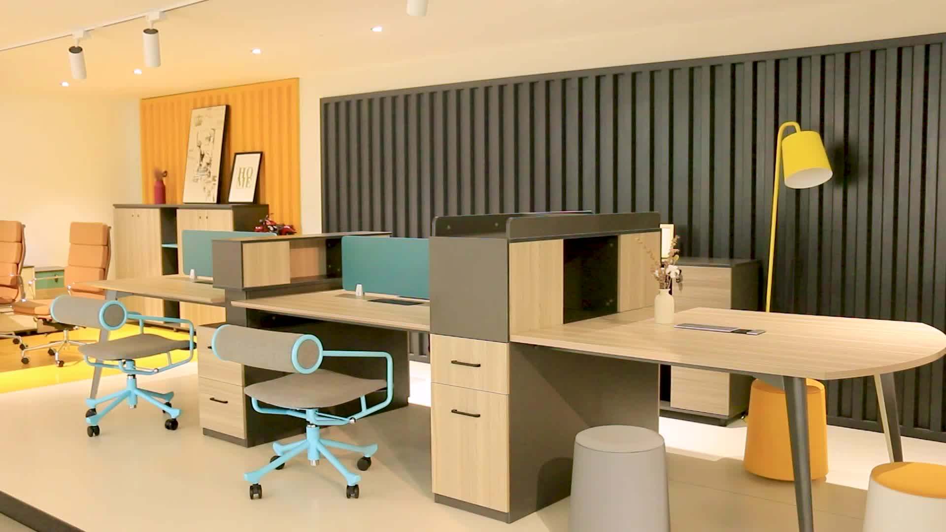 Modern Office Cubicle Staff Workstation Desk Office Table Open Modular