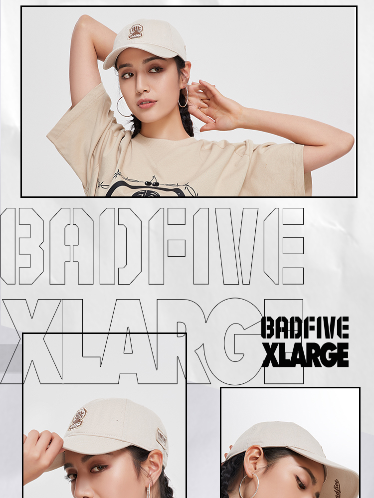 Li Ning xXLARGE đổ nát loạt BAD FIVE mới 2019 mũ bóng chày nam và nữ mới có cùng mũ thể thao - Mũ thể thao nón kết nam