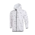Li Ning áo gió nam mới bóng rổ loạt dài tay phù hợp với áo khoác trùm đầu áo khoác nam dệt thể thao áo gió nam cao cấp Áo gió thể thao