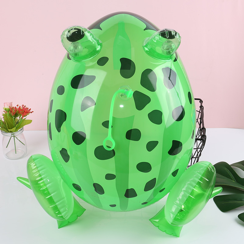 Frogs inflatable toy luminous balloon small children swing at night Market Square Street to sell 2021 hot and explosive-Taobao