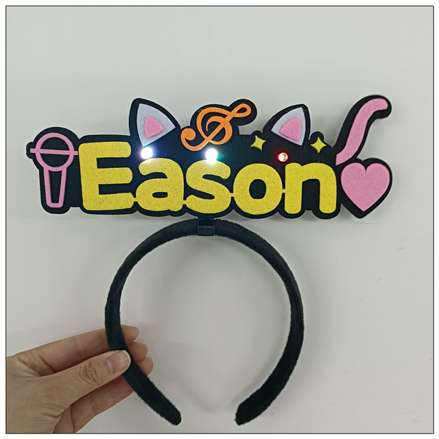 Eason Chan Eason concert support light brand light-emitting headband hand lamp fluorescent stick celebrity peripheral props customization