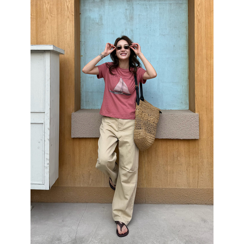 Rebel Knight American Retro Trendy Pleated Versatile Heavy-Duty Slimming Fashion Work Pants Ph3395