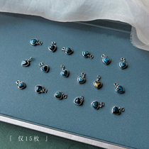 Rare ultra-niche only 18 pieces like the small Earth Peterite pendant necklace in the universe