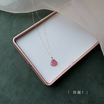 Pick up missed only 1 Zun fan benefits Oh not enough material money glass body Red Bite Buddha male pendants