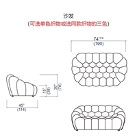 Сплошной деревянной рамки-два сиденья